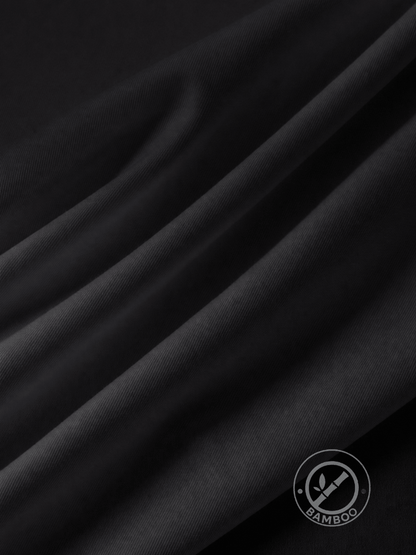 Stretch Shirt – Fitted, Never Ironed • Black