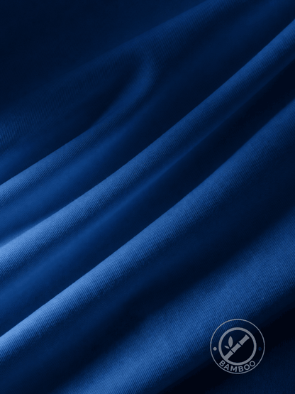 Stretch Shirt – Fitted, Never Ironed • Peacock Blue