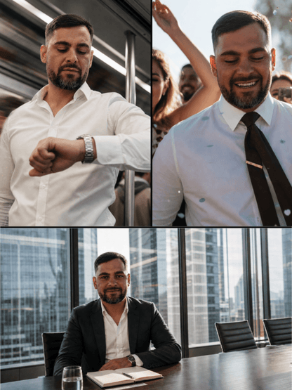 Stretch Shirt – Fitted, Never Ironed • Lake Blue