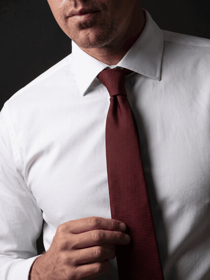 Stretch Shirt – Fitted, Never Ironed • White