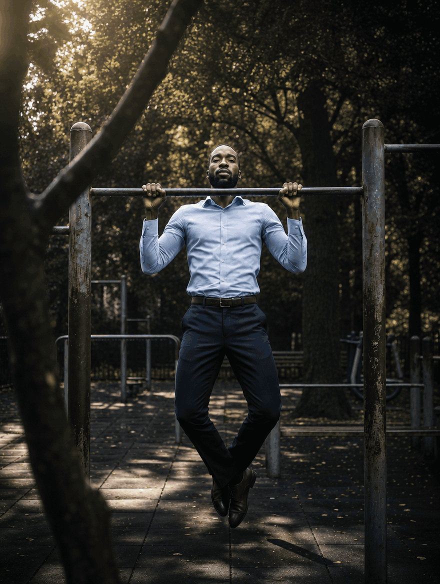 Stretch Shirt – Fitted, Never Ironed • Lake Blue